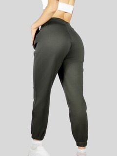 Foto 7 | Pants Mujer Jogger De Dama Cargo Pantalón Casual Jogger Dama Material Aterciopelado Pant-055 Gris Oscuro Patalones