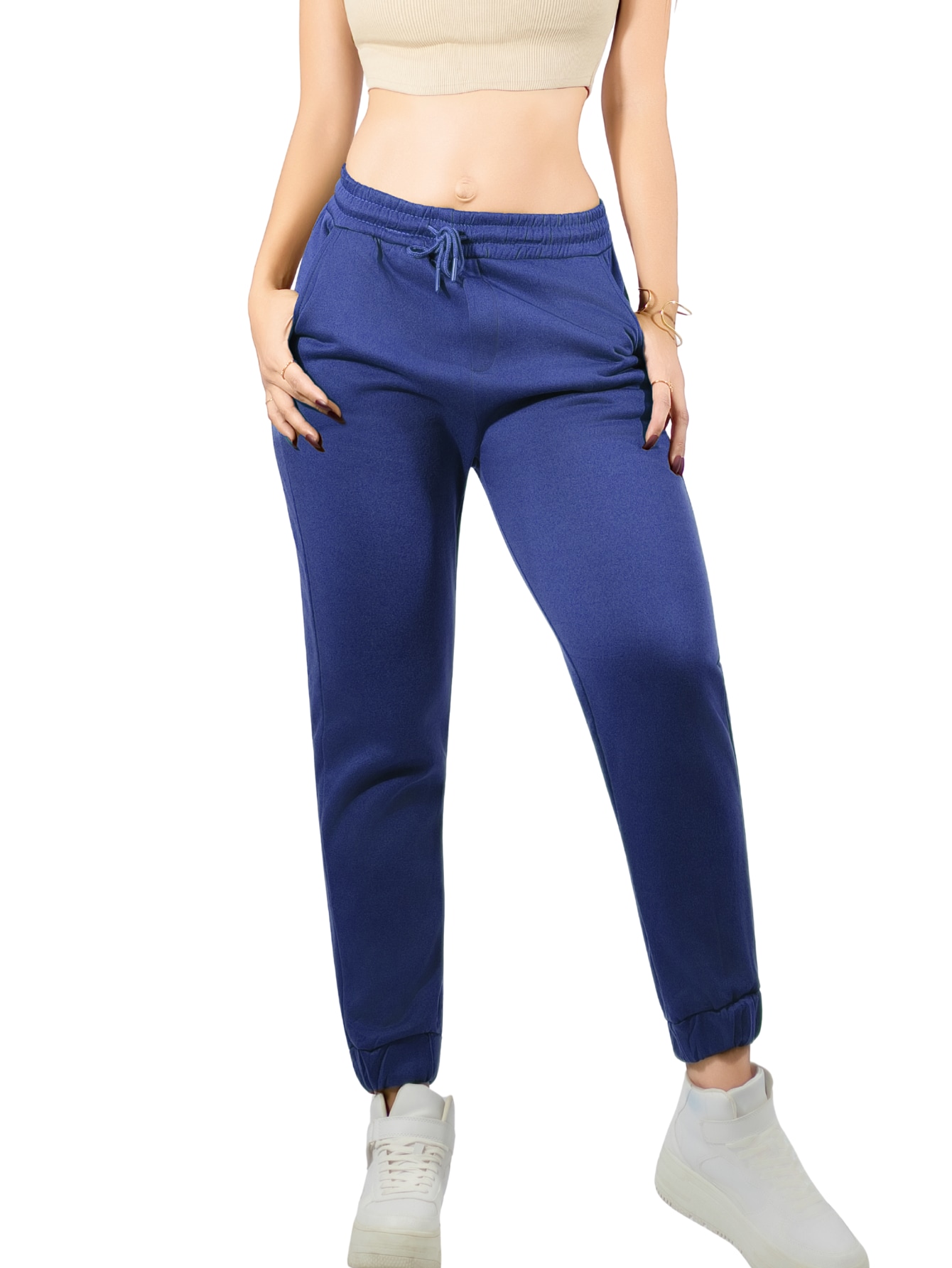 Pants Mujer Pantalones Anchos Casual O Elgante Pant-046 Marino Pans Stretch $329