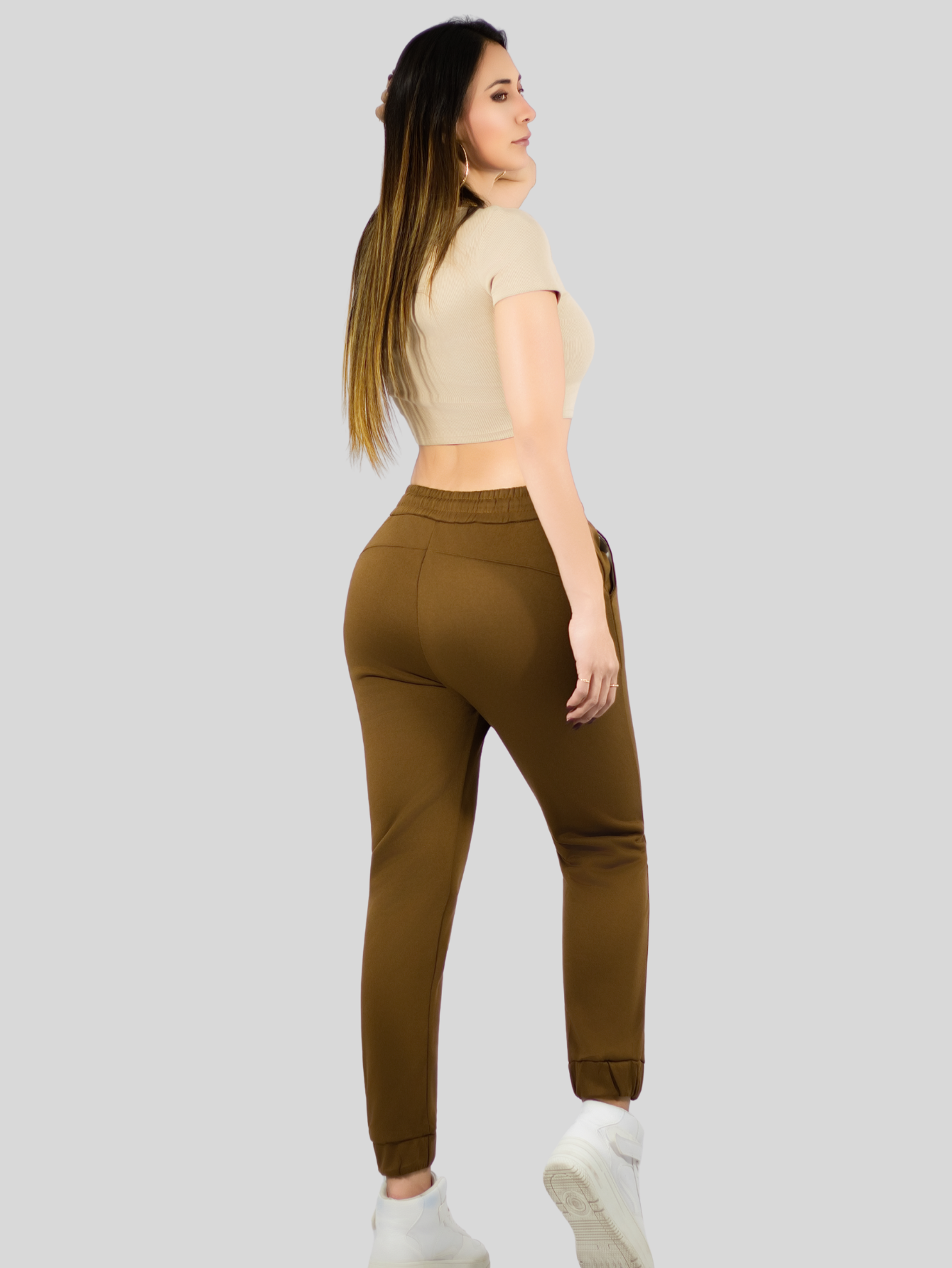 Foto 8 pulgar | Pack De 2 Pants De Mujer Pantalones Anchos Casual O Elgante Pant-046-px2 Variedad De Colores  Pans Stretch