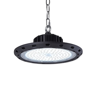 Foto 2 | Lámpara Led Colgante de Campana Ufo 100w Jwj color Negro