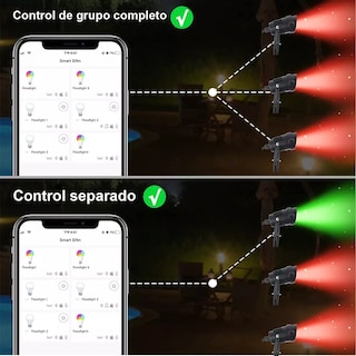 Foto 3 | Reflector Led Exterior 15w Belug color Negro