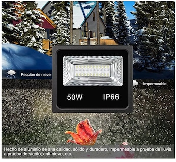 Foto 4 | Reflector Led Rgb de 50w Belug Ip66 para Exterior color Negro