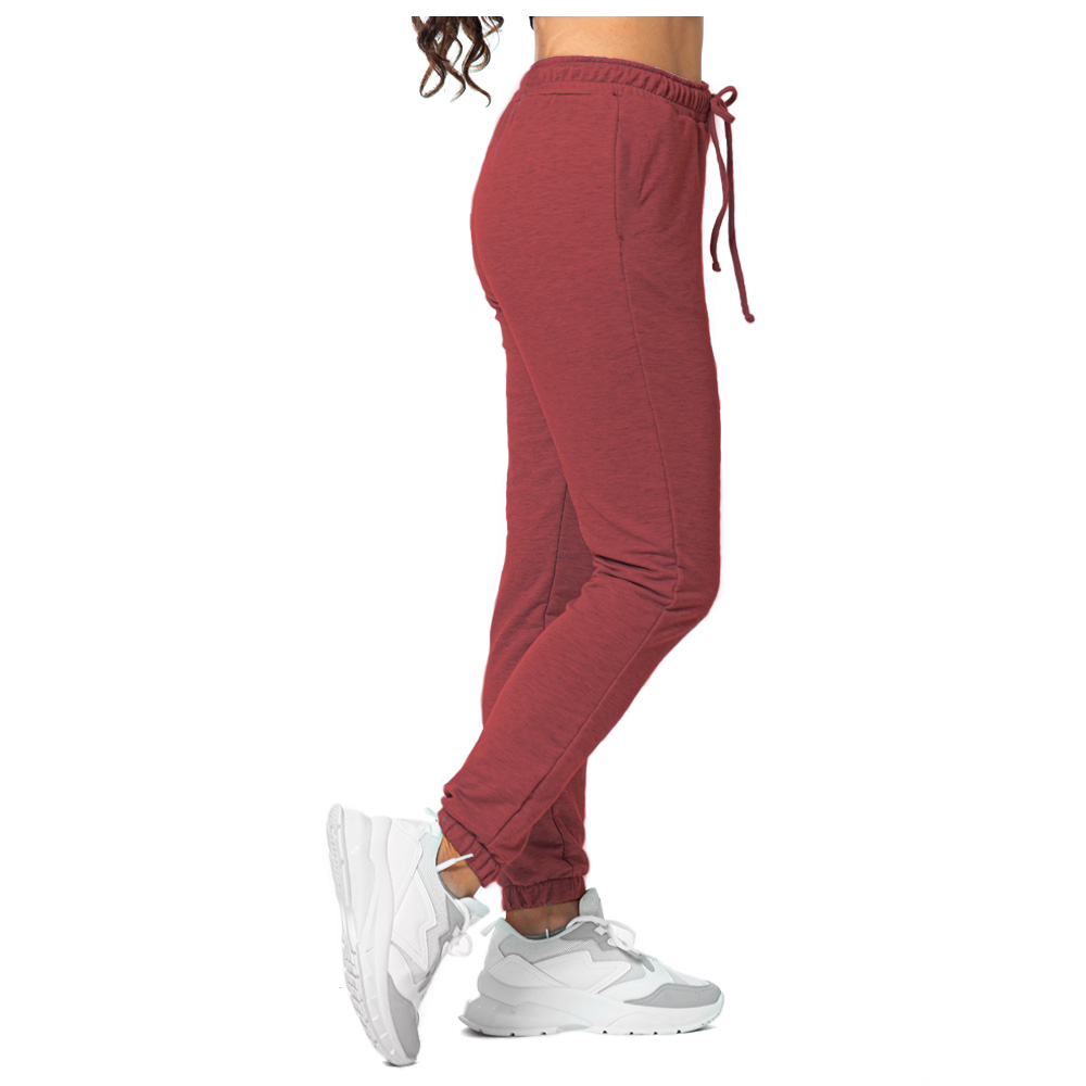 Foto 5 pulgar | Pants Jogger Slim Fit Shendy Vendy color Vino para Mujer