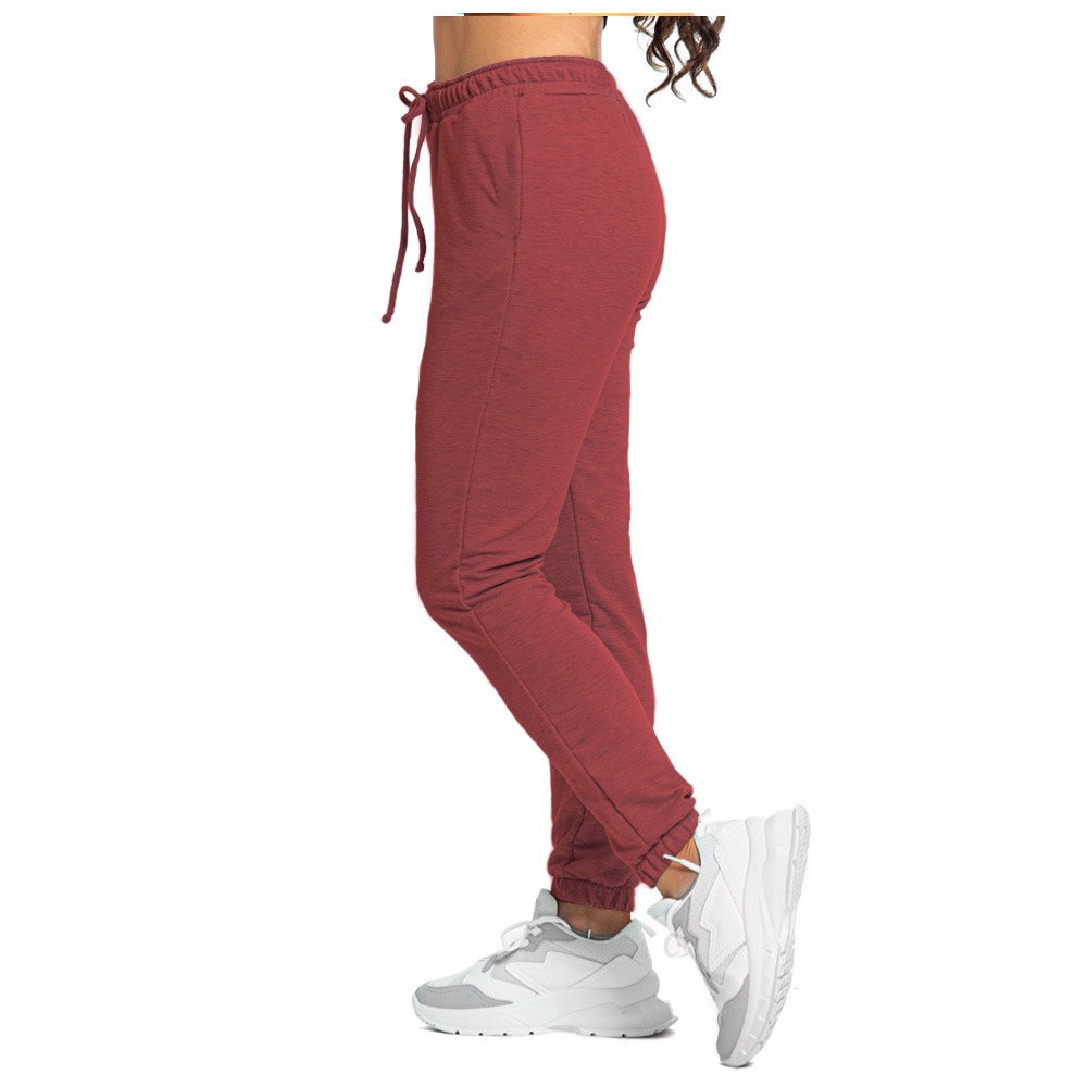 Foto 7 pulgar | Pants Jogger Slim Fit Shendy Vendy color Vino para Mujer