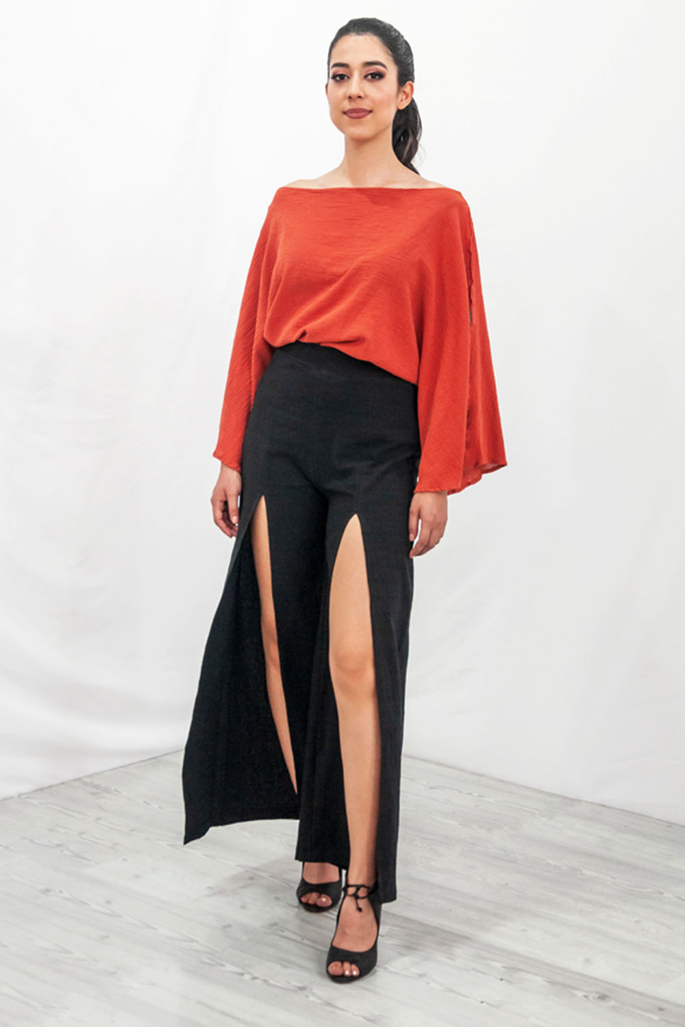 Foto 5 | Pantalón A Ángelozano color Negro para Mujer