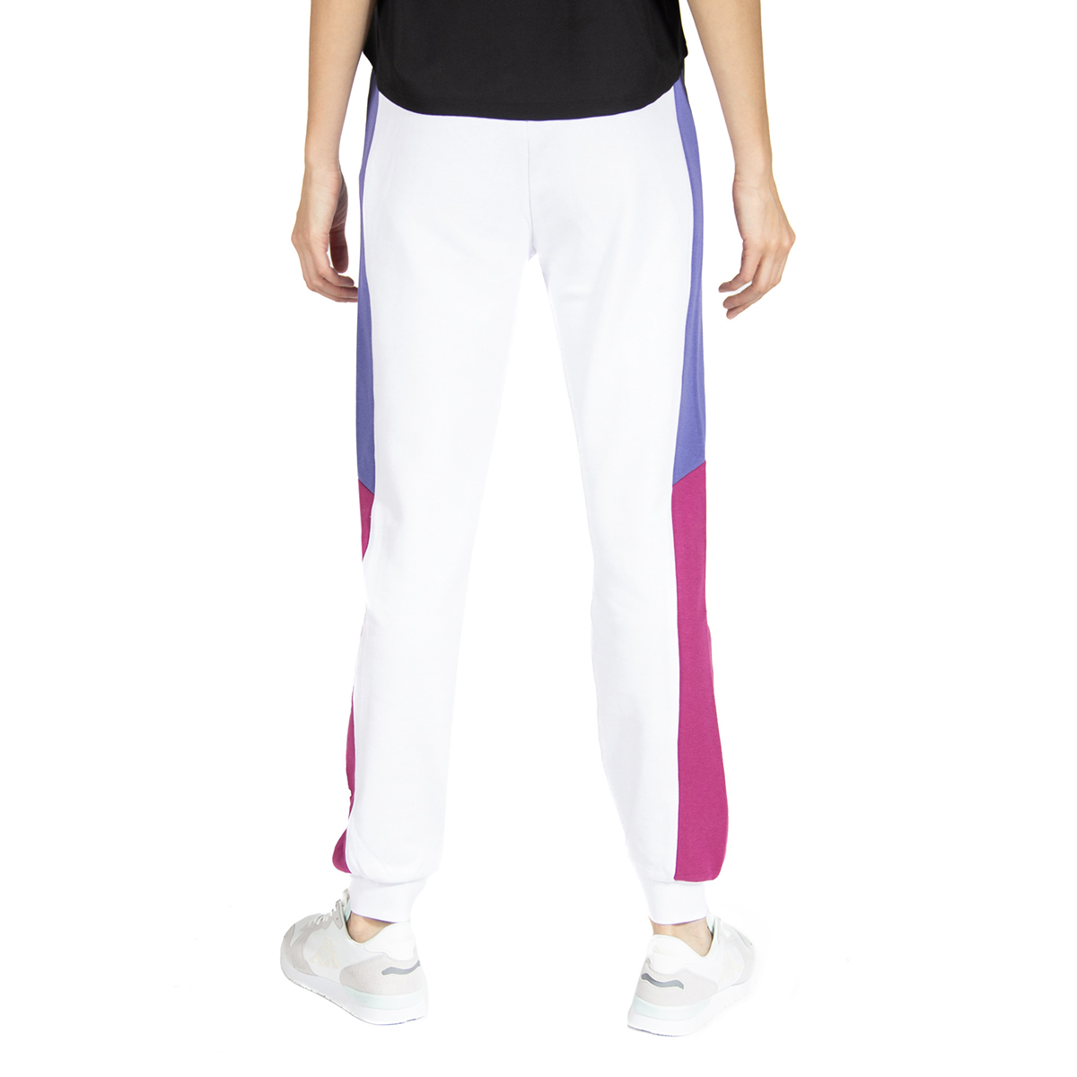 Foto 3 pulgar | Pants para Mujer Kappa Logo Ester Blanco