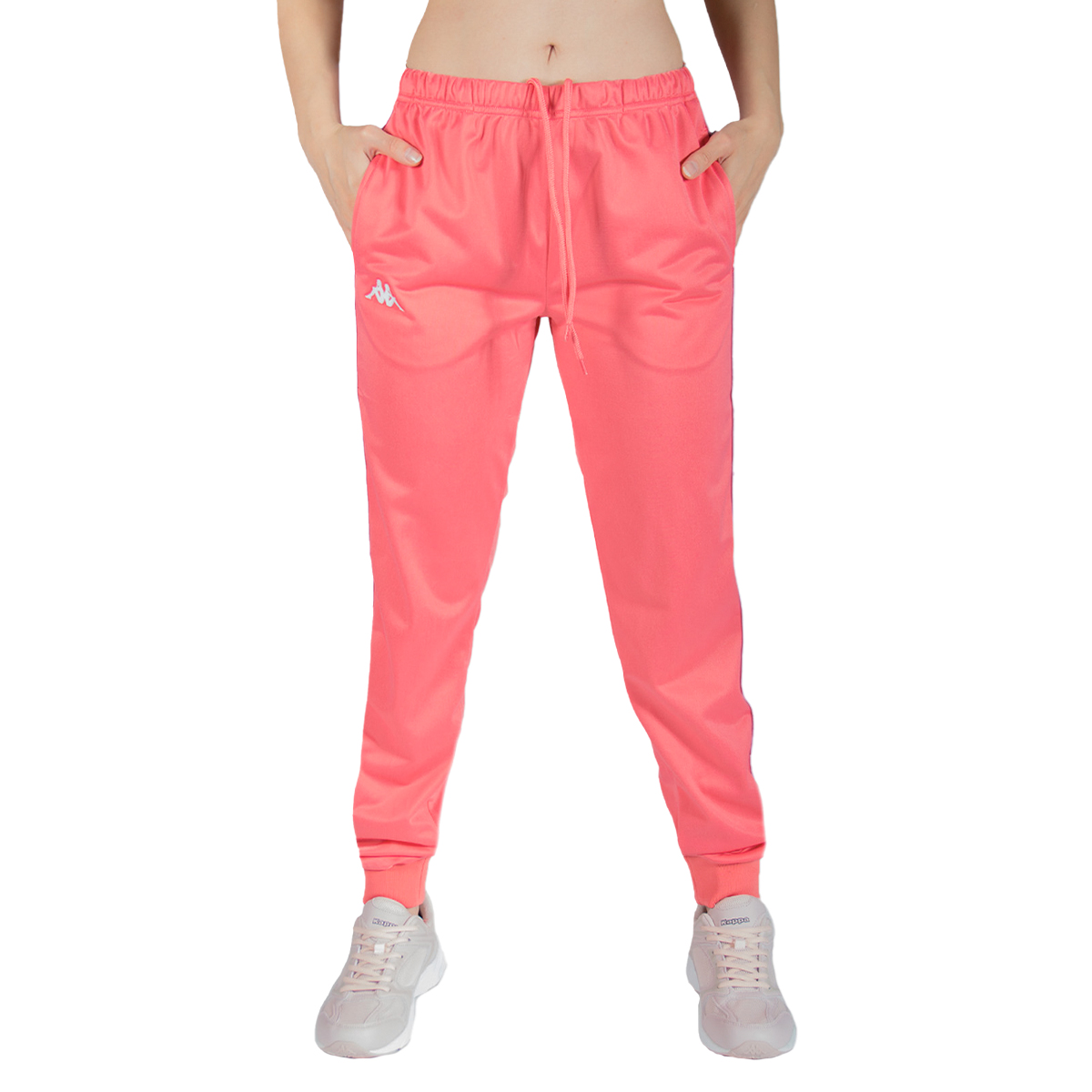 Foto 2 pulgar | Pants Kappa Rosa para Mujer