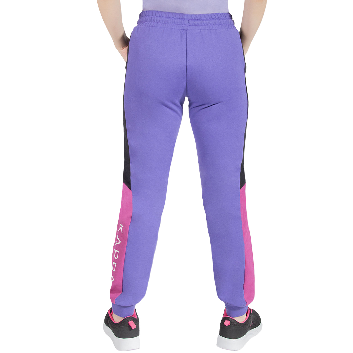 Foto 3 pulgar | Pants Kappa color Violeta para Mujer