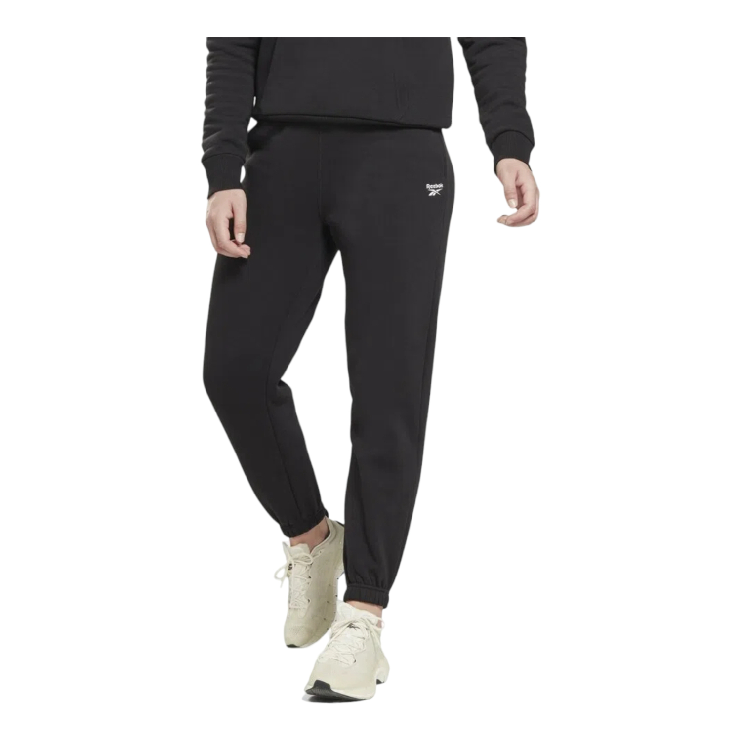 Foto 2 pulgar | Pants Reebok Negros Deportivos Casuales Ri Fleece H54769 para Mujer