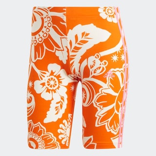 Foto 2 | Short Adidas X Farm Rio Naranja para Mujer
