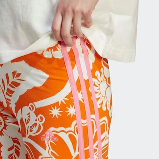 Foto 7 | Short Adidas X Farm Rio Naranja para Mujer