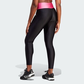 Foto 4 | Mallas Corte Alto Adidas Designed To Move Colorblock Negras para Mujer