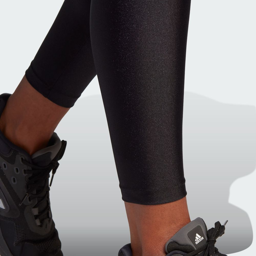 Foto 8 pulgar | Mallas Corte Alto Adidas Designed To Move Colorblock Negras para Mujer