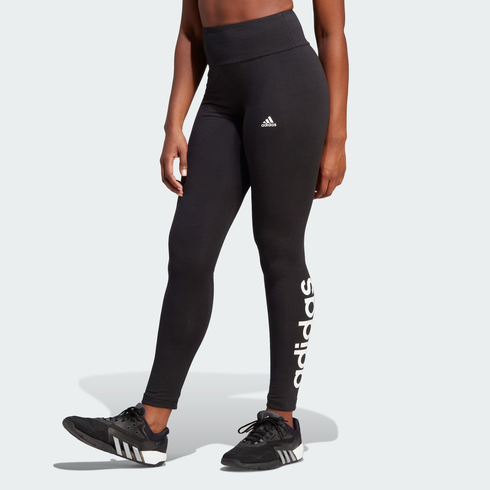 Foto 4 pulgar | Leggings Adidas Essentials Negros para Mujer