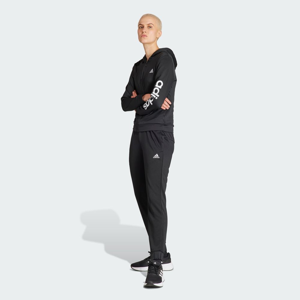 Foto 4 | Conjunto Deportivo Adidas Negro para Mujer