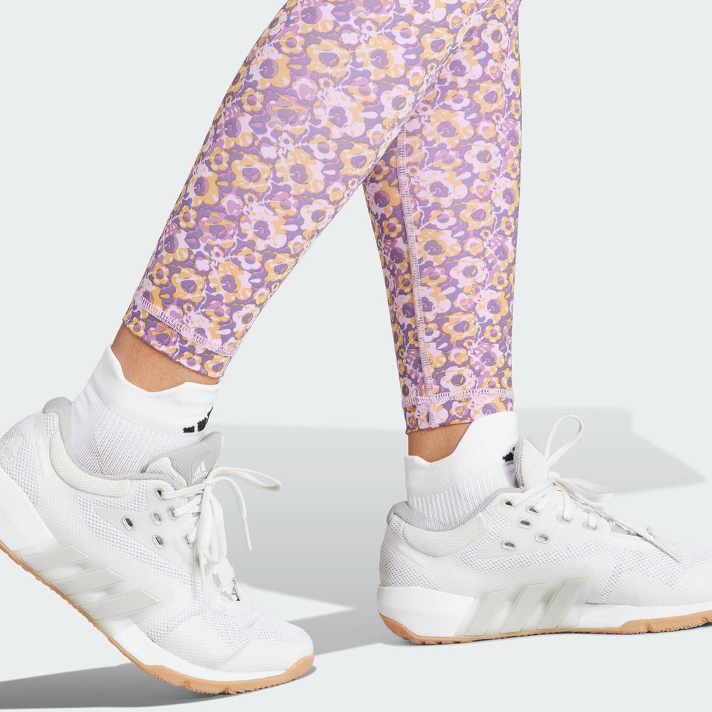 Foto 8 pulgar | Mallas Adidas Train Essentials Printed Adidas Violeta para Mujer