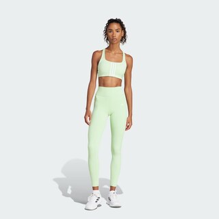 Foto 6 | Mallas Adidas Optime 3 Franjas Verdes para Mujer