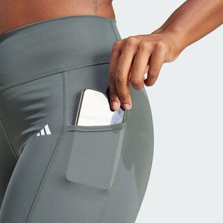 Foto 6 | Mallas Adidas Optime Largo Completo Grises para Mujer