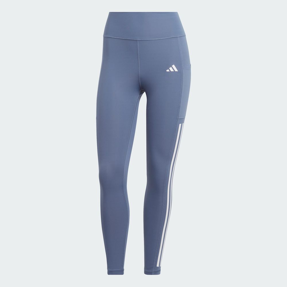 Foto 3 pulgar | Leggings Adidas Azul para Mujer