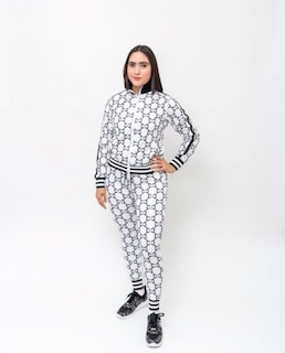 Foto 1 | Suéter y Pants Pavini Blanco para Mujer