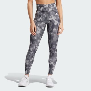 Foto 4 | Mallas Optime Essentials Estampado Floral Tie-dye Adidas Negro paraMujer