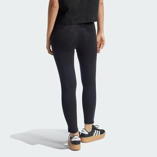 Foto 5 | Mallas Essentials 3 Franjas Camuflaje Largo 7/8 Adidas Negro Mujer