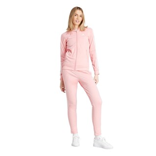 Foto 1 | Conjunto Essentials 3 Franjas Adidas Rosa Mujer