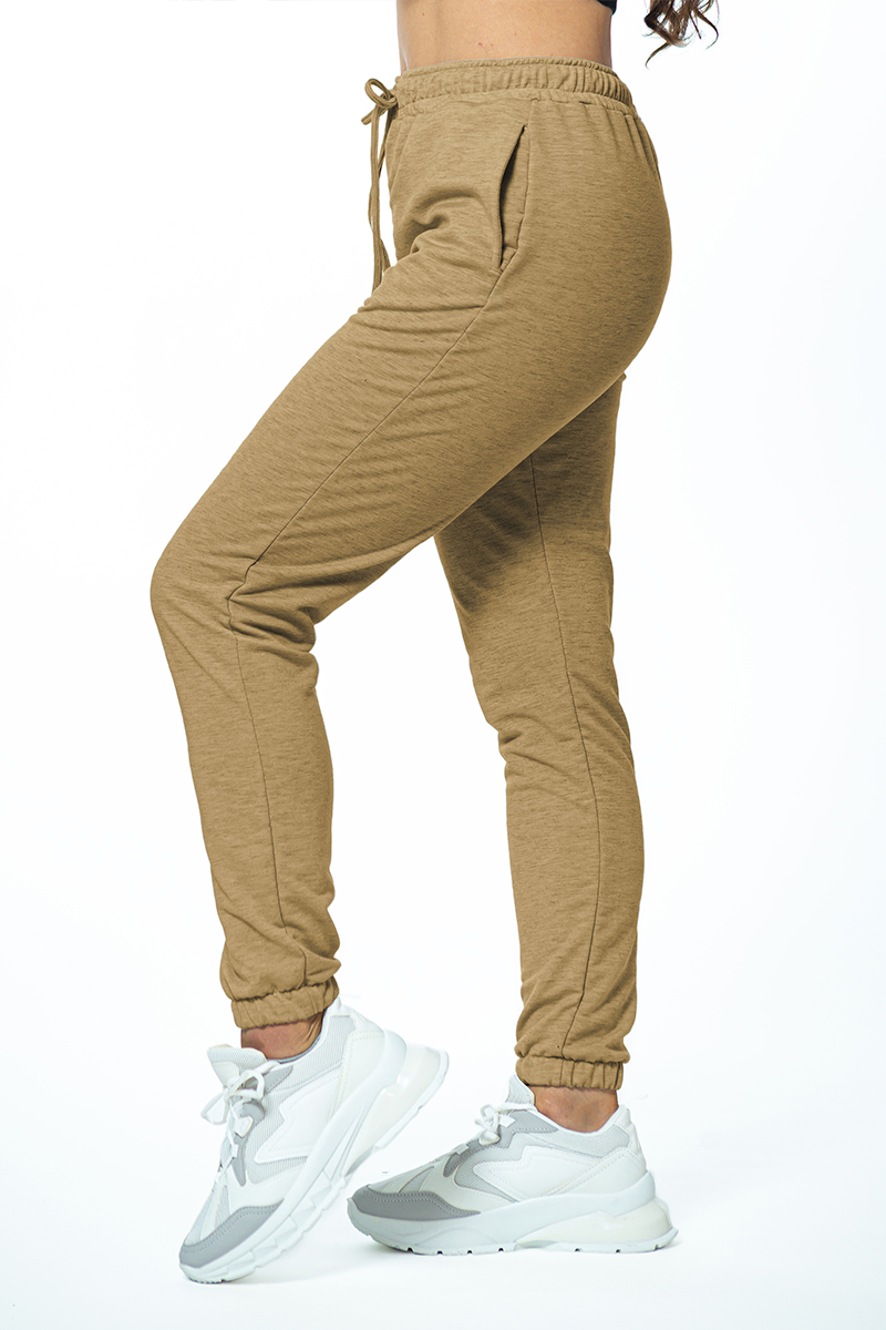 Foto 7 pulgar | Pants Jogger Shendy Vendy Slim Fit Color Mostaza Para Mujer Grande