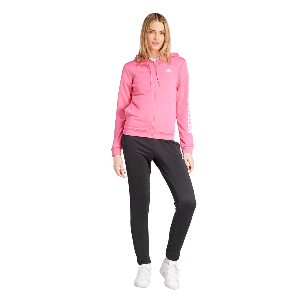 Foto 2 | Conjunto Lineal Adidas Rosa para Mujer