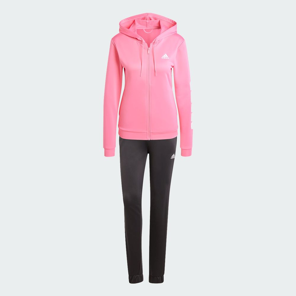 Foto 4 pulgar | Conjunto Lineal Adidas Rosa para Mujer