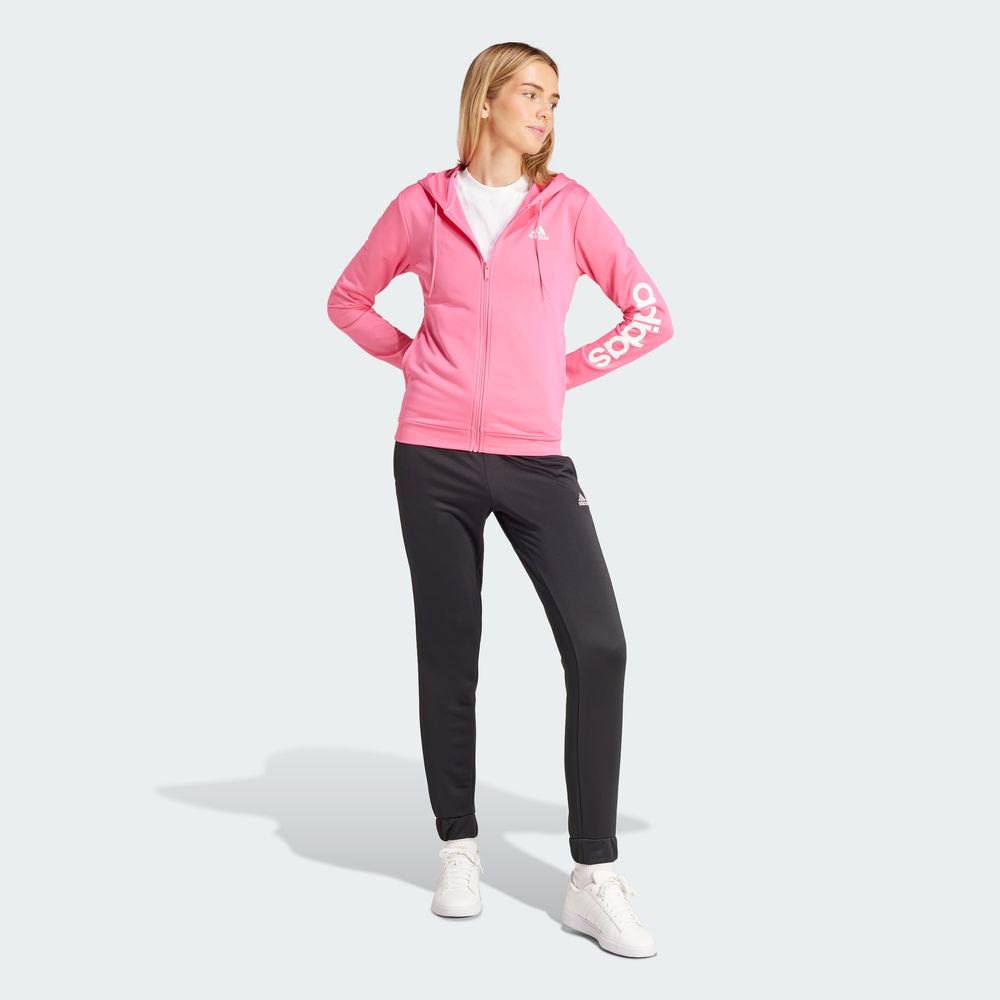 Foto 6 pulgar | Conjunto Lineal Adidas Rosa para Mujer