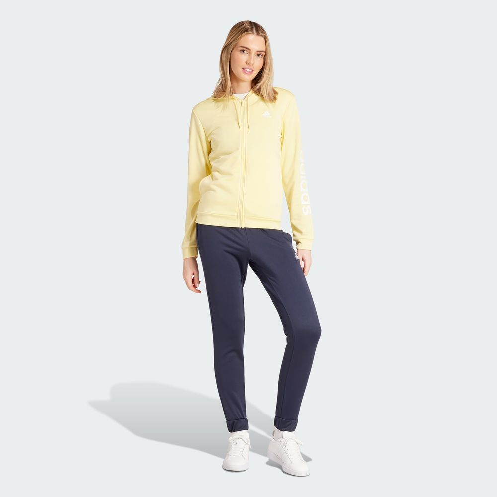 Foto 5 pulgar | Conjunto Lineal Adidas Amarillo para Mujer