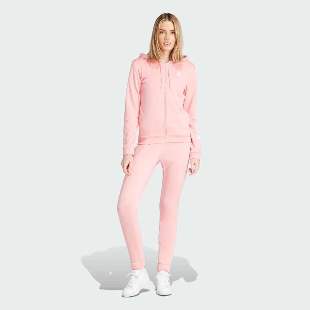 Foto 4 | Tracksuit Lineal Adidas Rosa para Mujer
