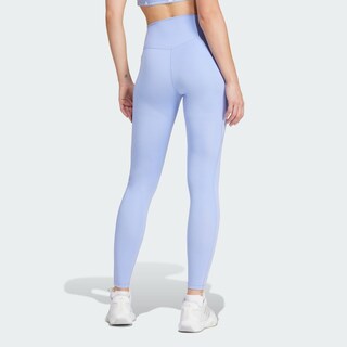 Foto 5 | Mallas Largo Completo Optime Essentials Stash Pocket Adidas Azul Mujer