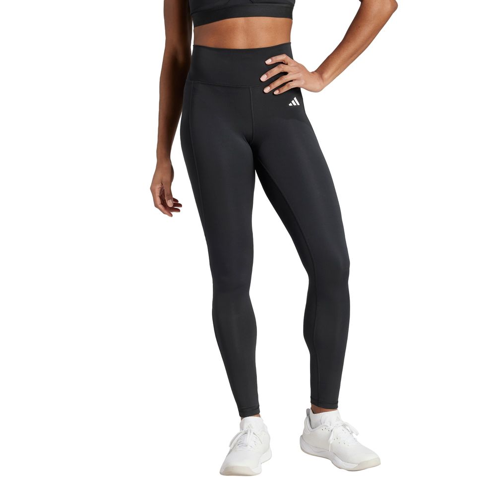 Foto 3 pulgar | Mallas Largas Optime Essentials Stay In Play Adidas Negro Mujer