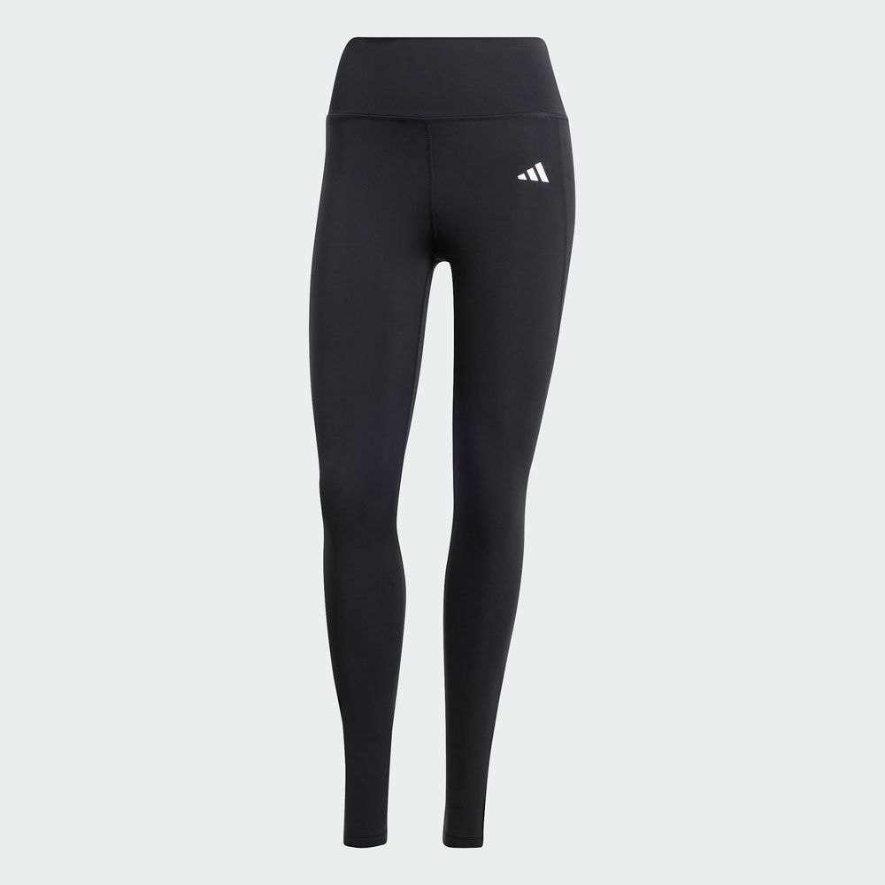 Foto 3 | Mallas Largas Optime Essentials Stay In Play Adidas Negro Mujer