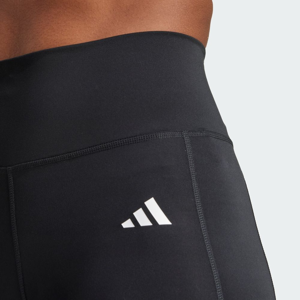 Foto 8 pulgar | Mallas Largas Optime Essentials Stay In Play Adidas Negro Mujer