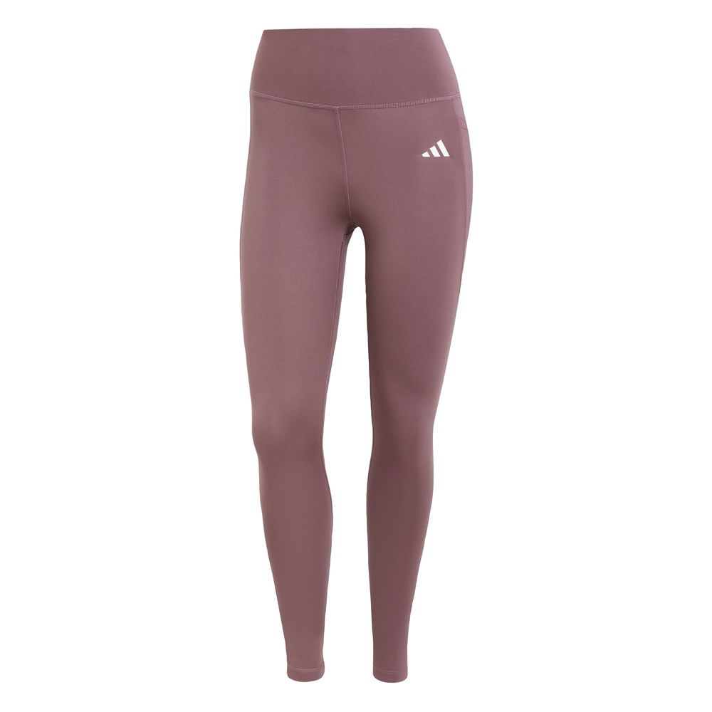 Mallas Largo Completo Optime Essentials Stash Pocket Adidas Violeta Mujer