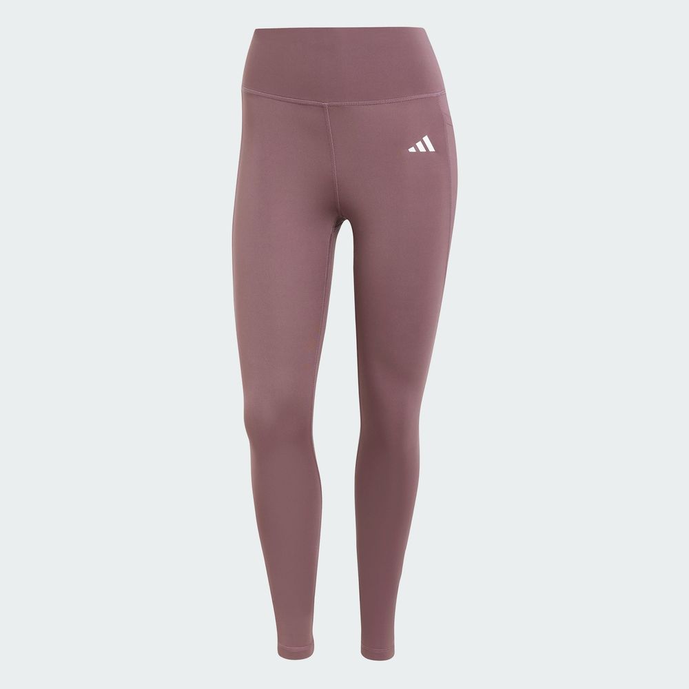 Foto 3 | Mallas Largo Completo Optime Essentials Stash Pocket Adidas Violeta Mujer