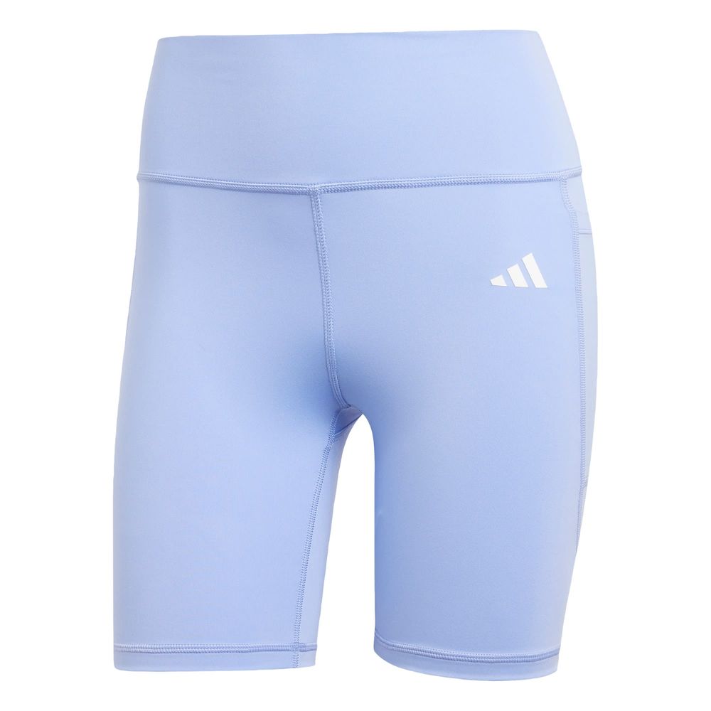 Foto 1 | Mallas Cortas Optime Essentials Stash Pocket 7 Pulgadas Adidas Azul Mujer