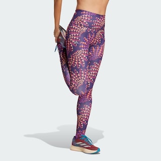 Foto 4 | Mallas Adidas Adizero X Farm Violeta para Mujer
