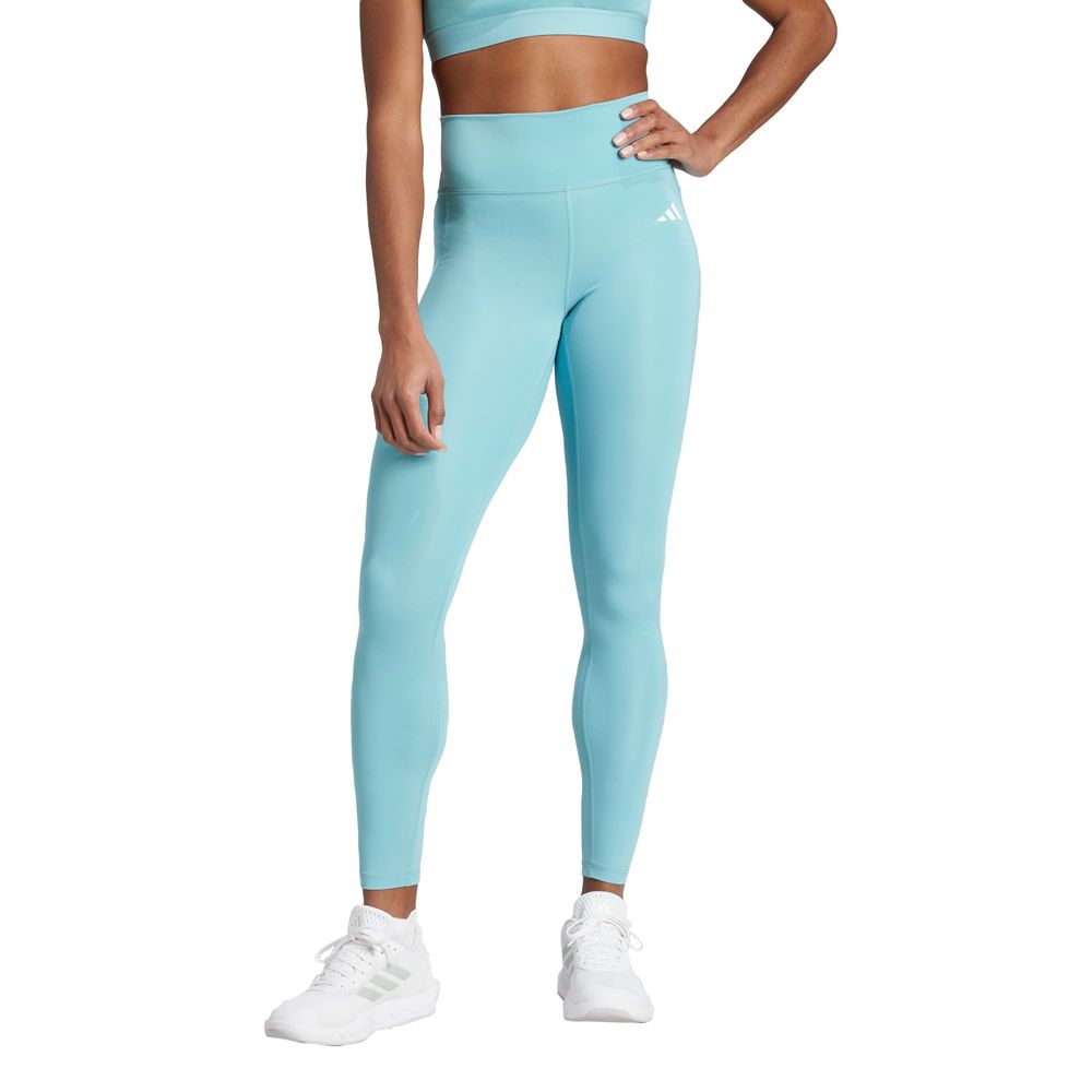 Foto 3 pulgar | Mallas Largo Completo Optime Essentials Stash Pocket Adidas Turquesa Mujer