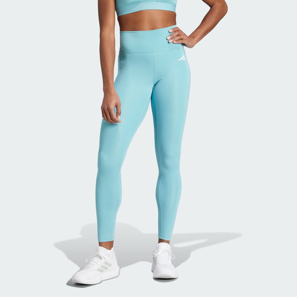 Foto 5 pulgar | Mallas Largo Completo Optime Essentials Stash Pocket Adidas Turquesa Mujer