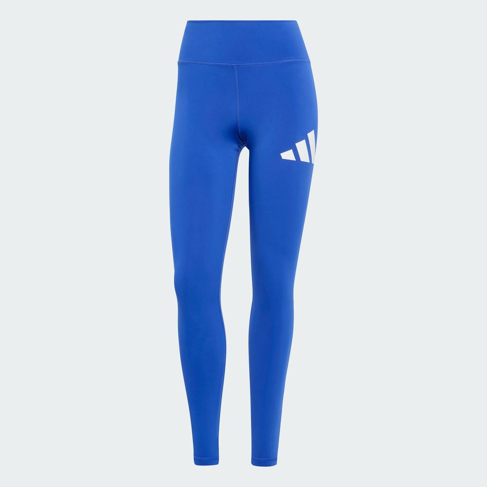 Foto 4 pulgar | Mallas Largas Train Essentials Logo Grande Corte Alto Adidas Azul Mujer