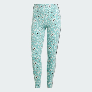 Foto 3 | Mallas Adidas Essentials 3 Franjas Animal Print Multicolor para Mujer