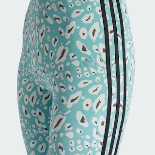 Foto 7 | Mallas Adidas Essentials 3 Franjas Animal Print Multicolor para Mujer