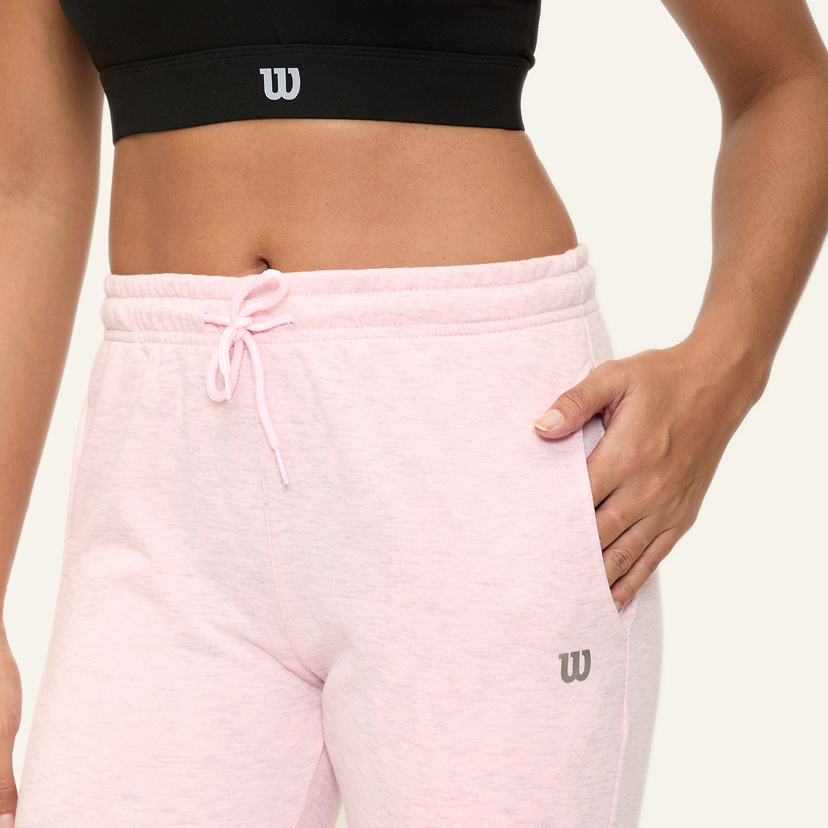 Foto 4 pulgar | Pants Wilson French Terry para Mujer