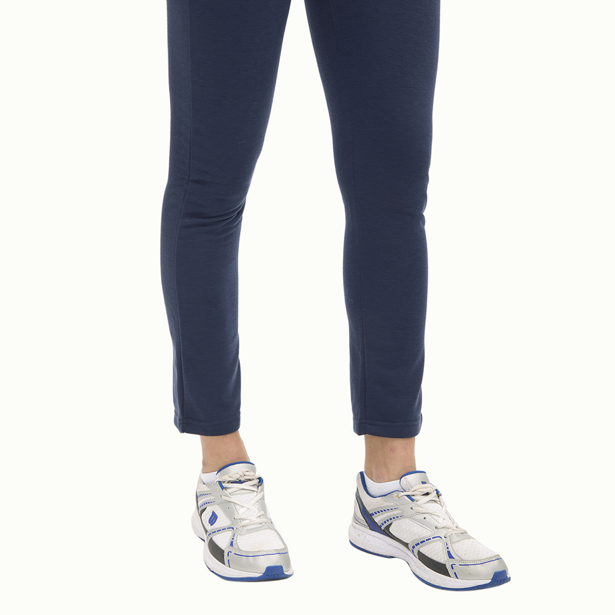 Foto 5 pulgar | Pants Wilson French Terry Comodo Azul Marino para Mujer