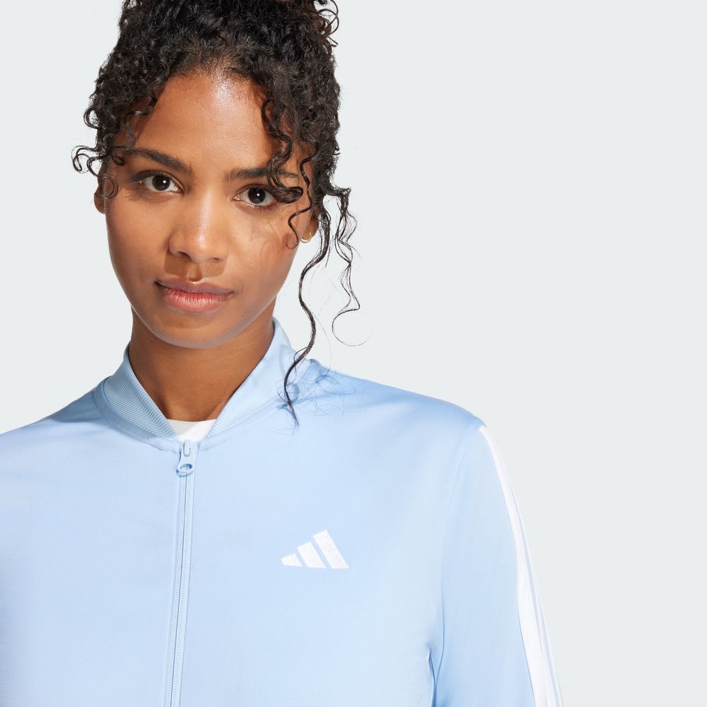 Foto 8 | Conjunto Adidas W 3s Tr Ts Azul para Mujer