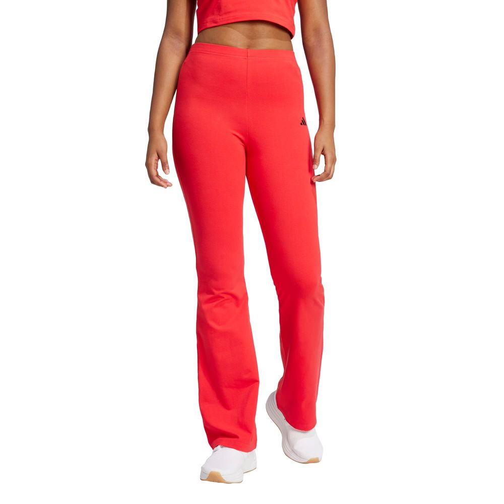 Foto 3 pulgar | Pantalón Adidas Deportivo W Sl Sj Flarleg Rojo para Mujer
